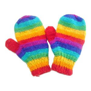 Rainbow Explosion Handmade Woolen Jacket