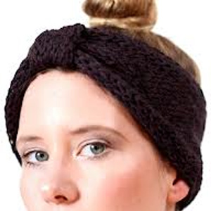 Black Woolen Head Band