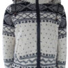 White Mix Bohemian Thick Woolen Jacket