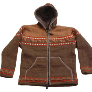 Fair trade Hand dyed woolen jacket