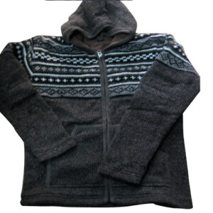 Ethical hippie Nepalese hooded pullover