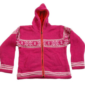 Plain Red Tone Shapely Woolen Jacket