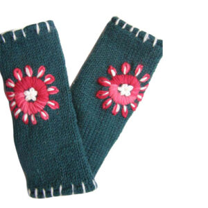 Soft & warm knit wool leg warmers