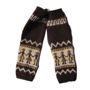 Hand Knit Hippie Wool Leg Warmer