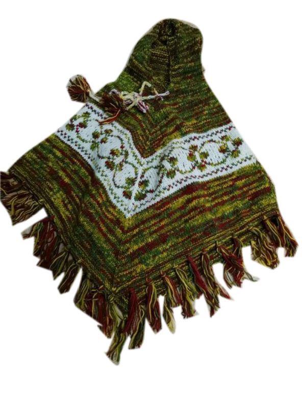 Ethnic hippie heavy woolen warm winter wear