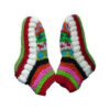Prismatic hunky woolen shoes