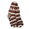 Bohemian Warm Cherry Woolen Shocks