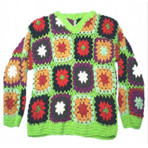 Cute Design Colorful Ladies Woolen Sweater