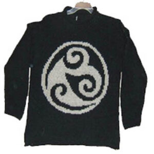 Black Tone Specific Woolen Jumper for winter