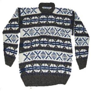 Bohemian Hippie Hoodless Woolen Jumper