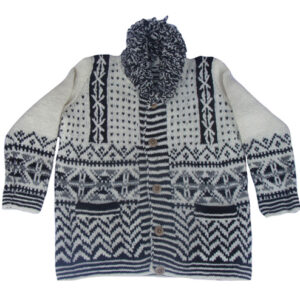 Boho Patterns Warm Outdoor Wool Jumper