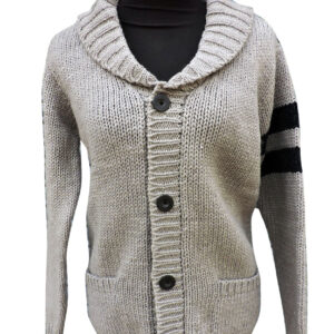 Long Grey Woolen Sweater