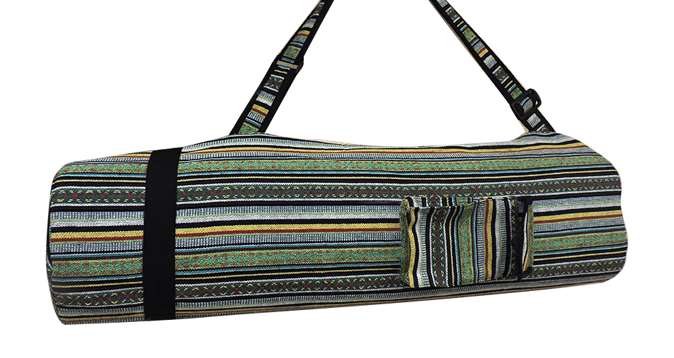 Sustainable Gheri Yoga Mat Duffel Bag - Clothing in Nepal Pvt Ltd