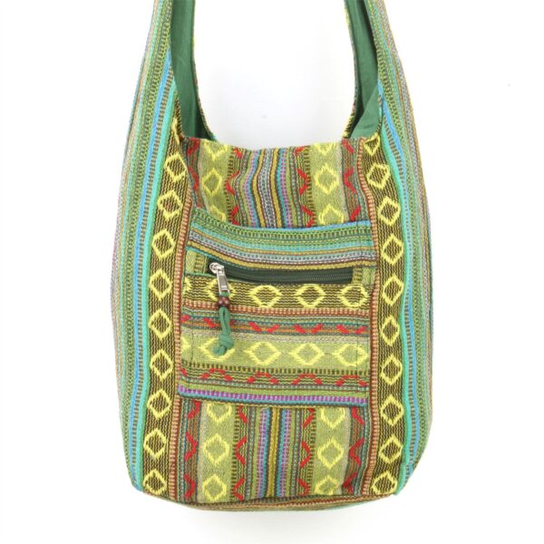 Bohemian colorful cozy gheri shoulder bag
