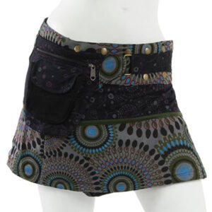 Classy Hippie Women Cotton Wrap Skirt