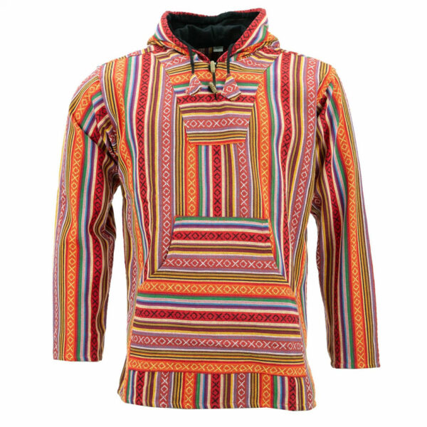 Fairtrade Gheri Printed Colorful Festival Pullover Jacket