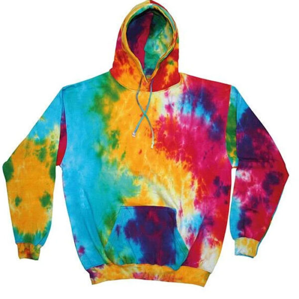 Hippie Tie Dye Hoodie for Women