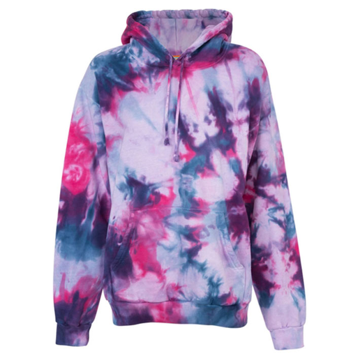 Unisex Hippie bohemian Tie Dye Hoodies Jacket