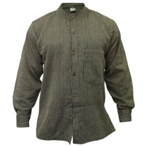 Men’s Hippie Striped Cotton Shirt