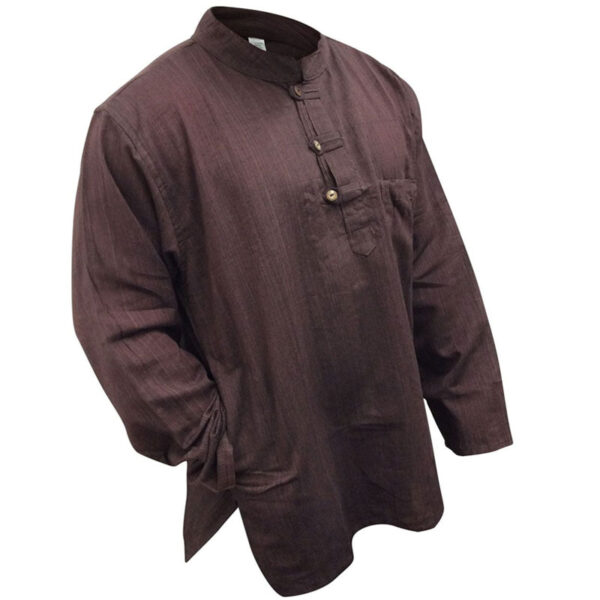 Grandad Summer Cotton Shirt