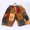 Plain Patchwork Hippie Short Pant