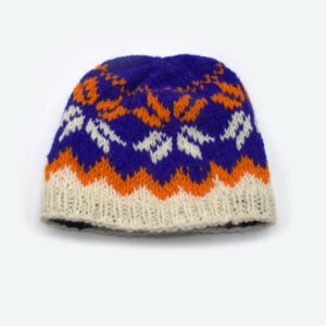 Unisex Yak Wool Knitted Cap With Fleece Lining