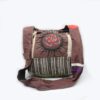 Hand Om Print Eco-Friendly Hippie Shoulder Bag