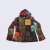 Himalayan ethnic Hippie Patchwork Razor Cut Cotton Jacket