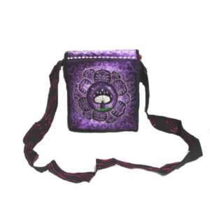 Mandala Embroidery Hippie Passport bag