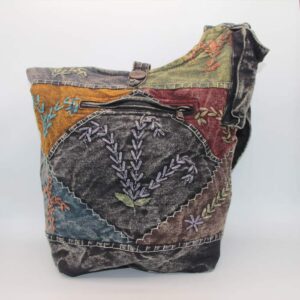 Patchwork Hand Embroidery Hippie Shoulder Bag