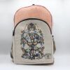 Colorful God Ganesh Print Hemp Laptop Bag