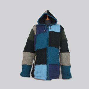 Fairtrade Patchwork Himalayan Hippie Wool Jacket