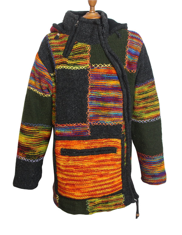 Thick Himalayan Wool made Long Jacket