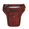 Maroon Color Printed Money Belt