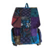 Colorful Patchwork Hippie Backpack
