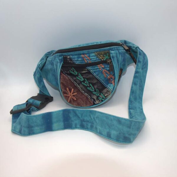 Hand Crush Cotton Hippie Money Belt