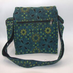 Beautiful Print Hippie Woman Side Bag