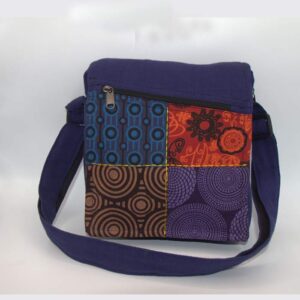 Patchwork Printed Hippie Woman Side Bag