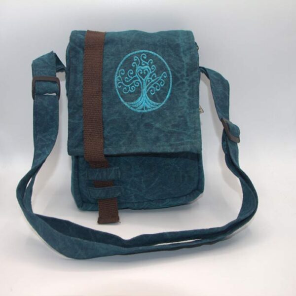 Eco Friendly Hippie Woman Side Bag