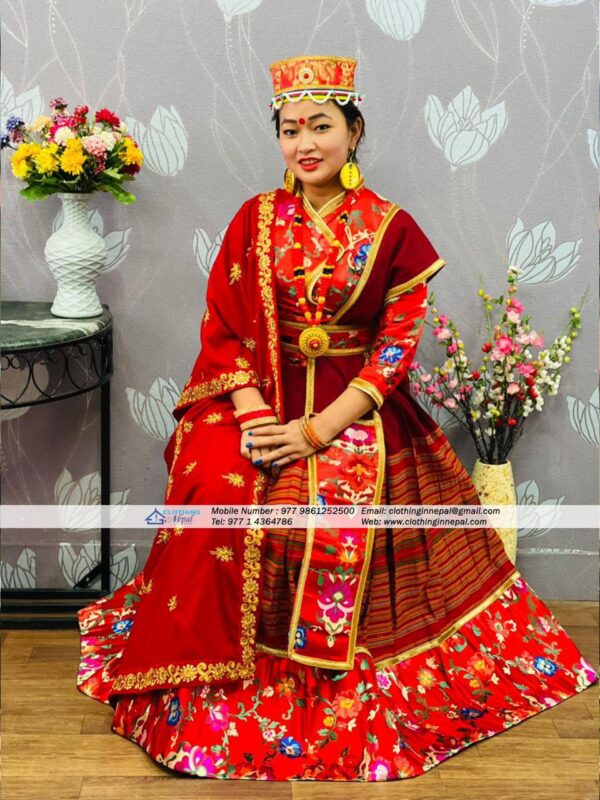 Tamang Wedding Dress set