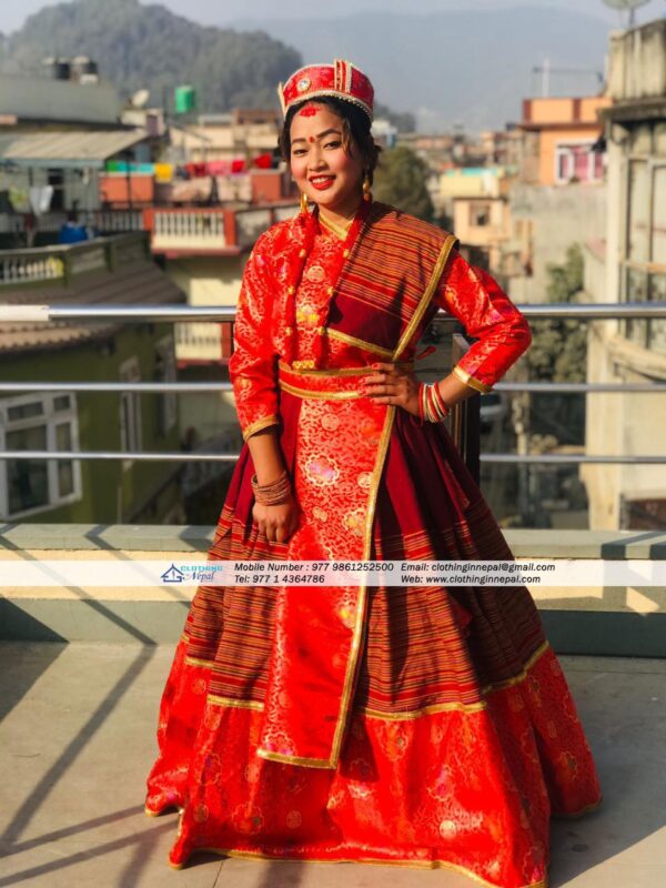 Tamang Wedding Dress set