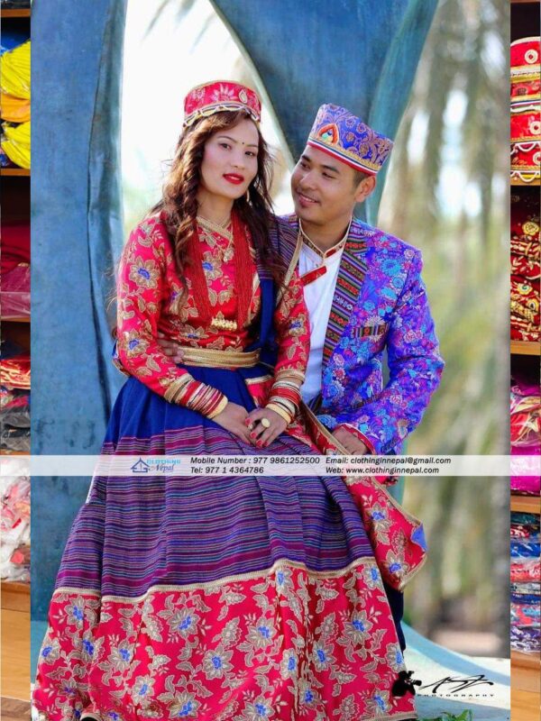 Tamang Wedding Dress set