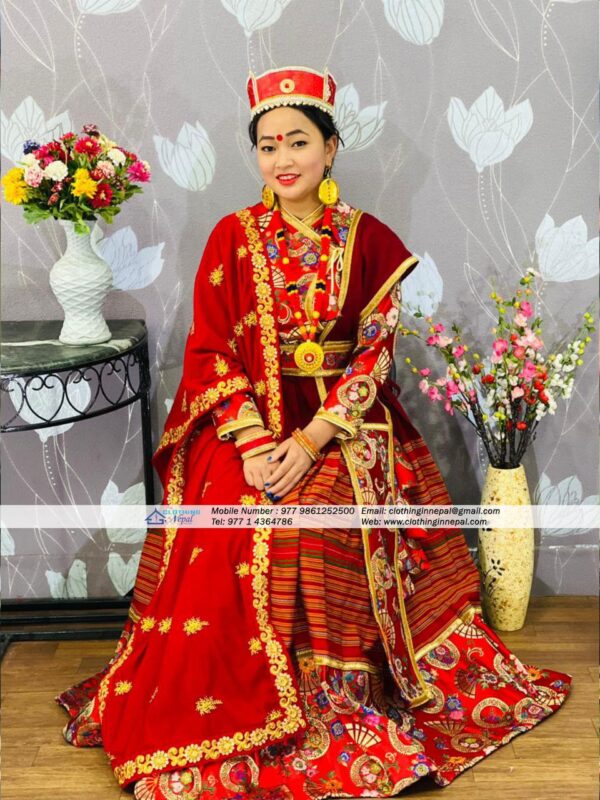 Tamang Wedding Dress set