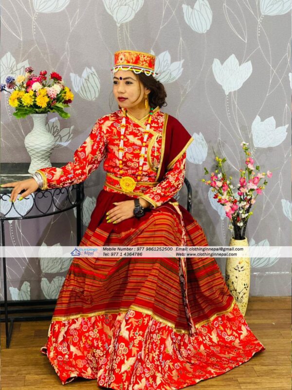 Tamang Wedding Dress set