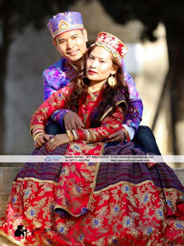 Tamang Wedding Dress set