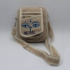 Eyes of wisdom printed Nepalese hemp camera bag