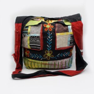 Patchwork and Hand Embroidery Bohemian Hippie bag
