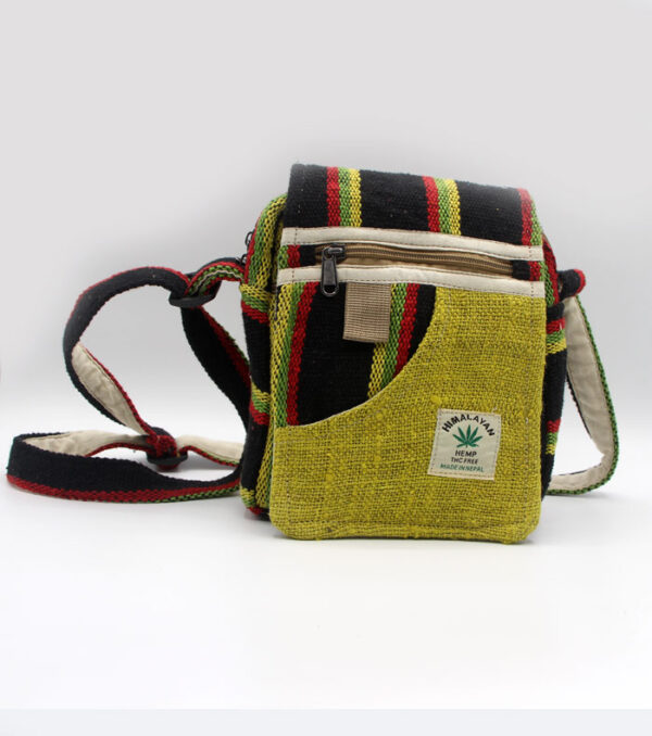 Made in Nepal jazzy cross body camera bag