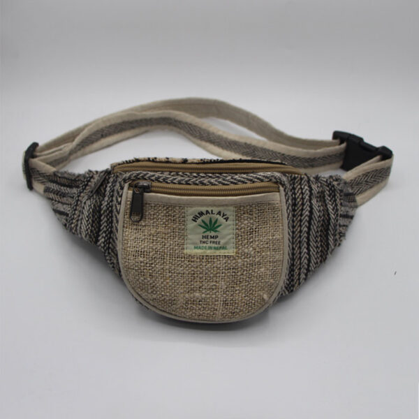 Unisex Hemp Fanny Pack Money Belt