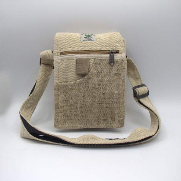 Gray tone modern fashion style hemp camera bag